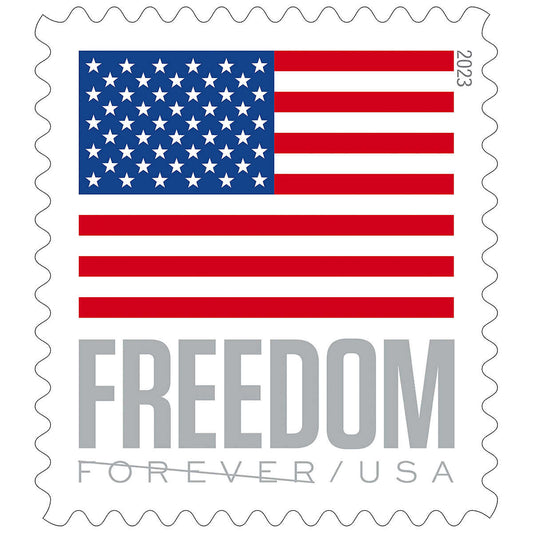 Roll of 100 Forever Stamps USPS First Class Postage Stamps Coil
